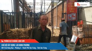 Công trình sử dụng Xi măng Long Sơn tại Sóc Trăng 11.05.2023
