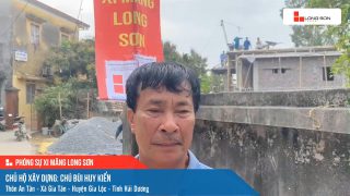 Công trình sử dụng Xi măng Long Sơn tại Hải Dương 04.05.2023