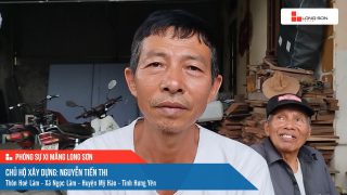 Công trình sử dụng Xi măng Long Sơn tại Hưng Yên 13.05.2023