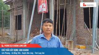 Công trình sử dụng Xi măng Long Sơn tại Lạng Sơn 13.05.2023