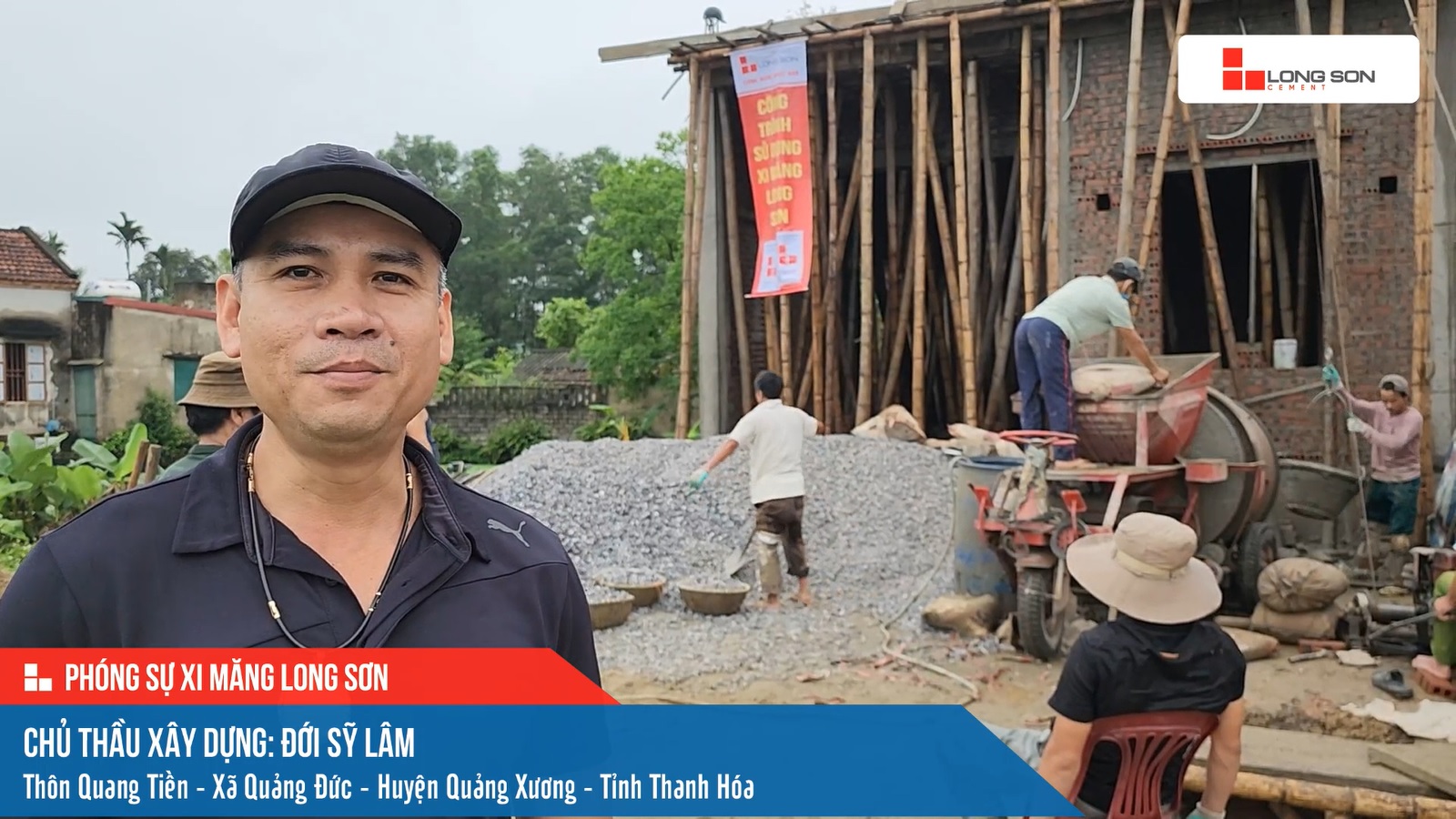 Công trình sử dụng Xi măng Long Sơn tại Thanh Hoá 14.05.2023