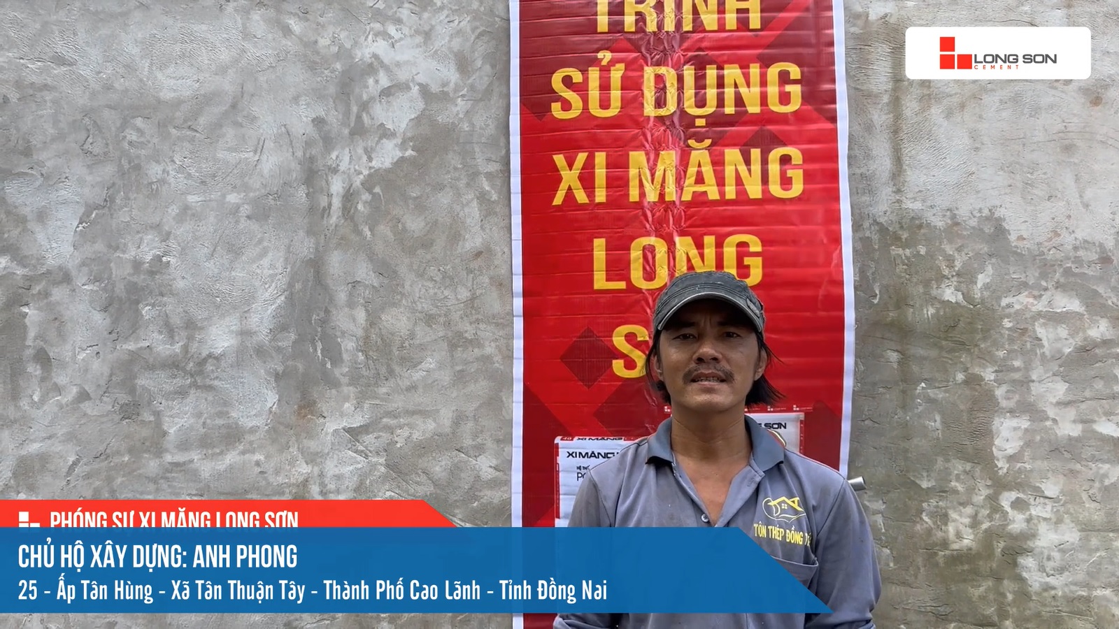 Công trình sử dụng Xi măng Long Sơn tại Đồng Tháp 18.05.2023