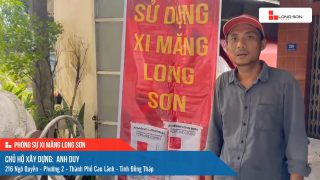 Công trình sử dụng Xi măng Long Sơn tại Đồng Tháp 18.05.2023