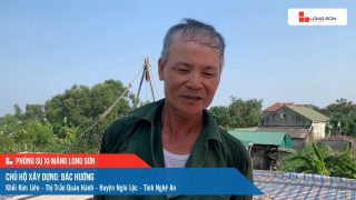 Công trình sử dụng Xi măng Long Sơn tại Nghệ An 22.05.2023