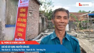 Công trình sử dụng Xi măng Long Sơn tại Hưng Yên 03.06.2023