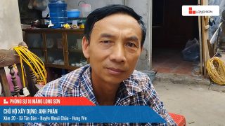 Công trình sử dụng Xi măng Long Sơn tại Hưng Yên 03.06.2023