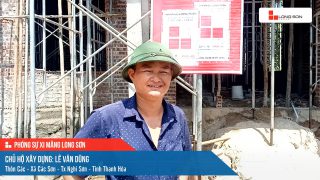 Công trình sử dụng Xi măng Long Sơn tại Thanh Hoá 05.06.2023