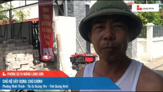 Công trình sử dụng Xi măng Long Sơn tại Quảng Ninh 06.06.2023