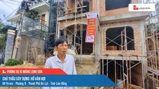 Công trình sử dụng Xi măng Long Sơn tại Lâm Đồng 06.06.2023