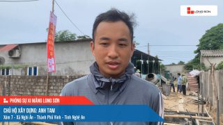 Công trình sử dụng Xi măng Long Sơn tại Nghệ An 07.06.2023