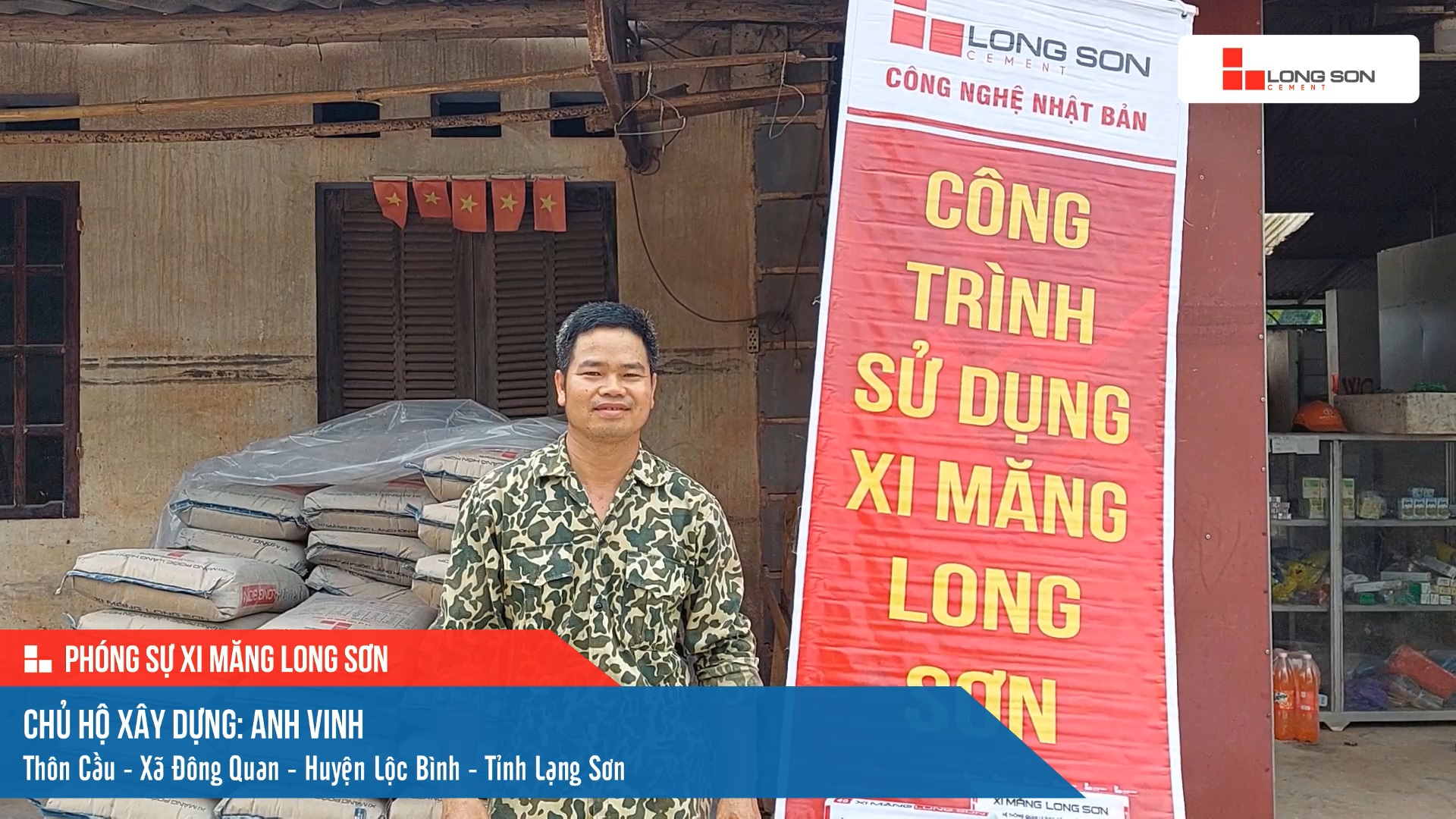 Công trình sử dụng Xi măng Long Sơn tại Lạng Sơn 08.06.2023