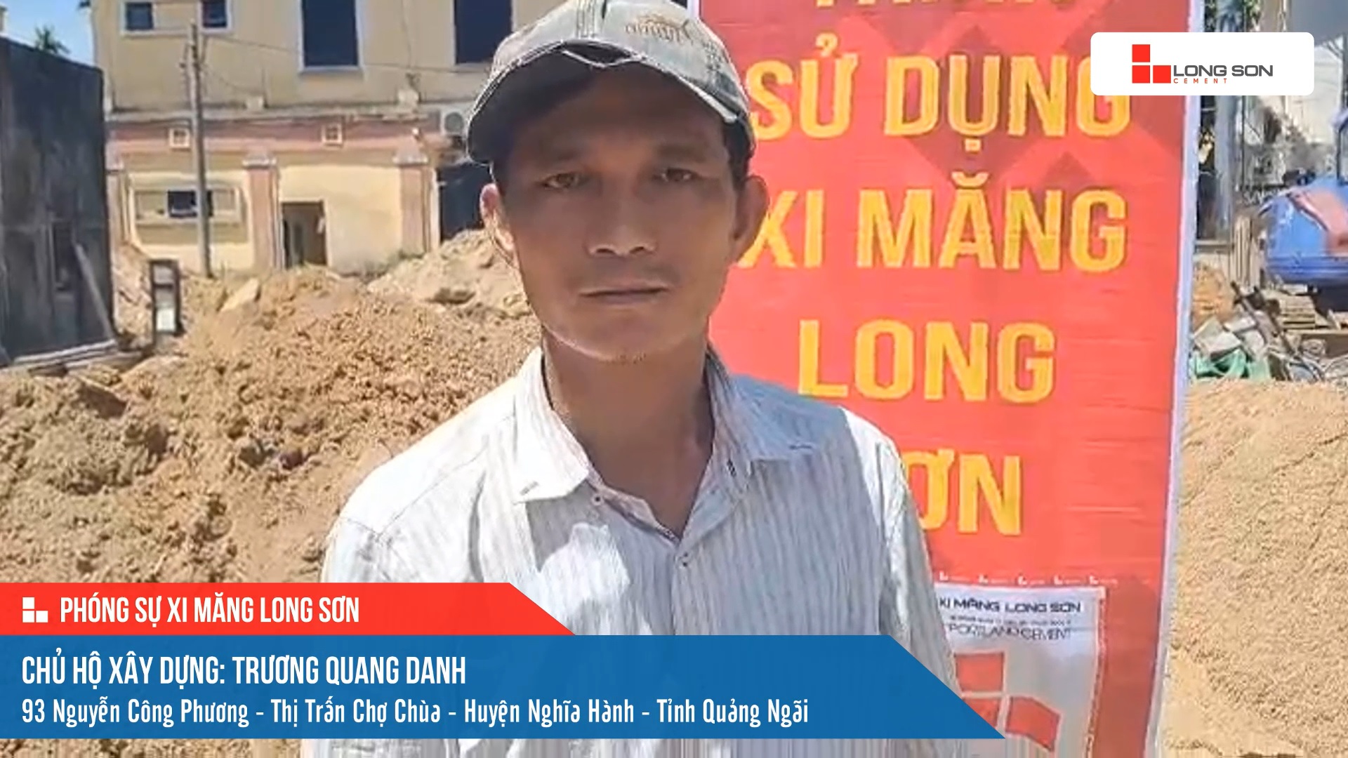 Công trình sử dụng Xi măng Long Sơn tại Quảng Ngãi 11.06.2023