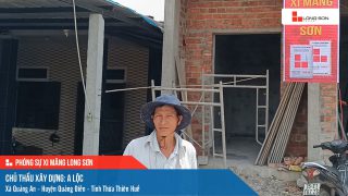 Công trình sử dụng Xi măng Long Sơn tại Thừa Thiên Huế 14.06.2023