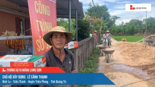 Công trình sử dụng Xi măng Long Sơn tại Quảng Trị 15.06.2023