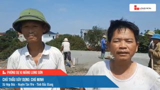 Công trình sử dụng Xi măng Long Sơn tại Bắc Giang 19.06.2023