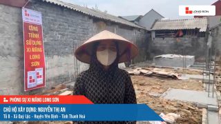 Công trình sử dụng Xi măng Long Sơn tại Thanh Hoá 19.06.2023