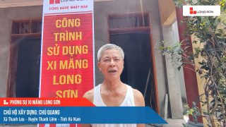 Công trình sử dụng Xi măng Long Sơn tại Ha Nam 19.06.2023