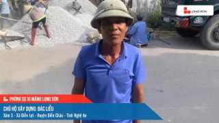 Công trình sử dụng Xi măng Long Sơn tại Nghệ An 15.06.2023