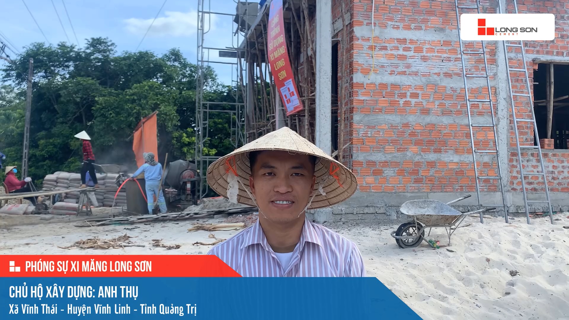 Công trình sử dụng Xi măng Long Sơn tại Quảng Trị 01.07.2023