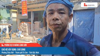 Công trình sử dụng Xi măng Long Sơn tại Bắc Ninh 06.07.2023