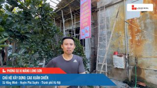 Công trình sử dụng Xi măng Long Sơn tại Hà Nội 06.07.2023