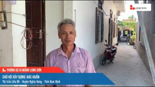 Công trình sử dụng Xi măng Long Sơn tại Nam Định 07.07.2023