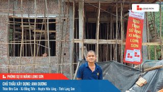 Công trình sử dụng Xi măng Long Sơn tại Lạng Sơn 07.07.2023