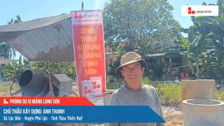 Công trình sử dụng Xi măng Long Sơn tại Thừa Thiên Huế 08.07.2023