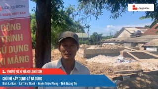 Công trình sử dụng Xi măng Long Sơn tại Quảng Trị 09.07.2023