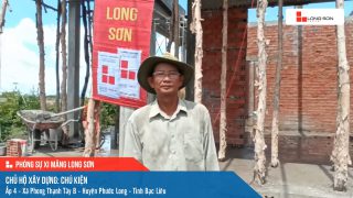 Công trình sử dụng Xi măng Long Sơn tại Bạc Liêu 12.07.2023