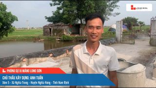Công trình sử dụng Xi măng Long Sơn tại Nam Định 15.07.2023