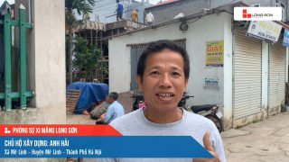 Công trình sử dụng Xi măng Long Sơn tại Hà Nội 19.07.2023