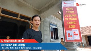 Công trình sử dụng Xi măng Long Sơn tại Lạng Sơn 12.08.2023