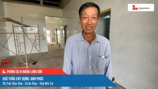 Công trình sử dụng Xi măng Long Sơn tại Bến Tre 17.08.2023