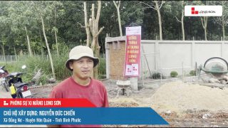 Công trình sử dụng Xi măng Long Sơn tại Bình Phước 12.09.2023