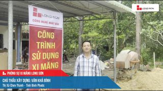 Công trình sử dụng Xi măng Long Sơn tại Bình Phước 14.09.2023