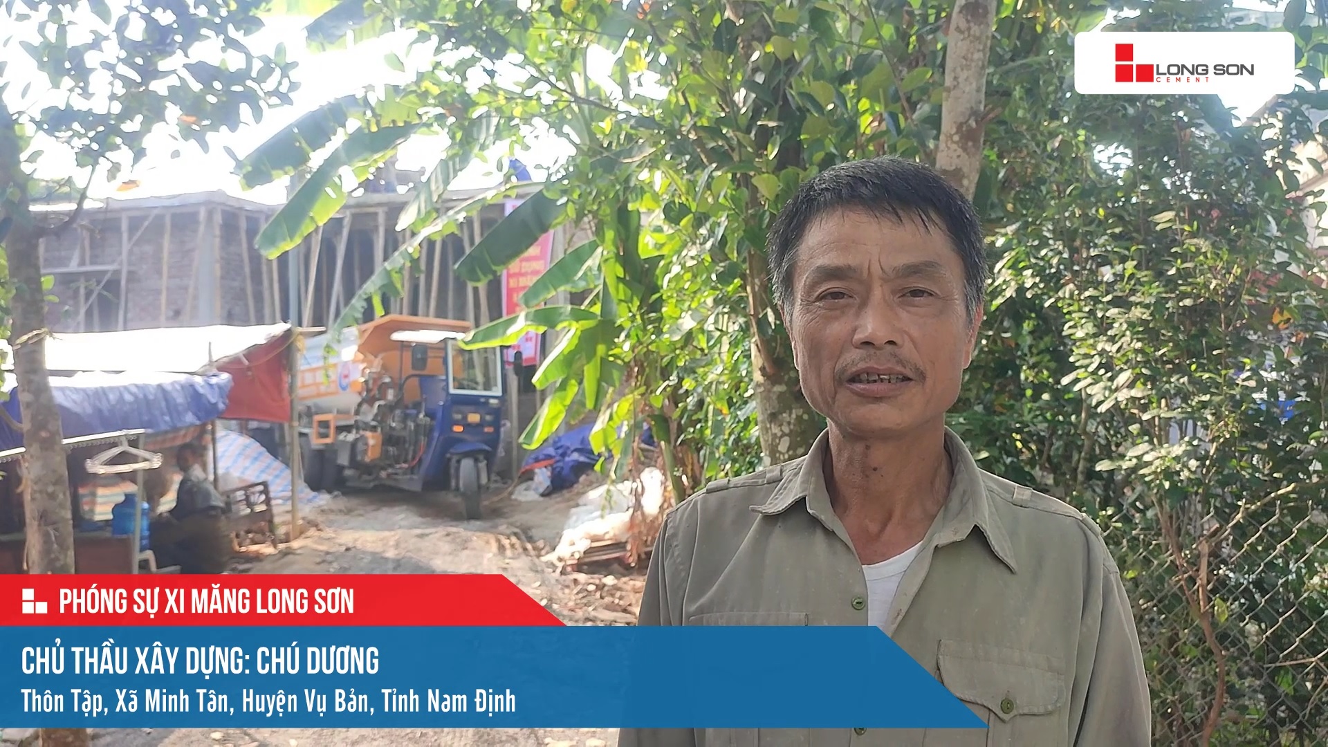 Công trình sử dụng Xi măng Long Sơn tại Nam Định 16.10.2023