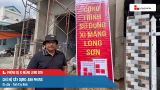 Công trình sử dụng Xi măng Long Sơn tại Tây Ninh 17.10.2023