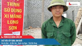 Công trình sử dụng Xi măng Long Sơn tại Bắc Giang 19.10.2023