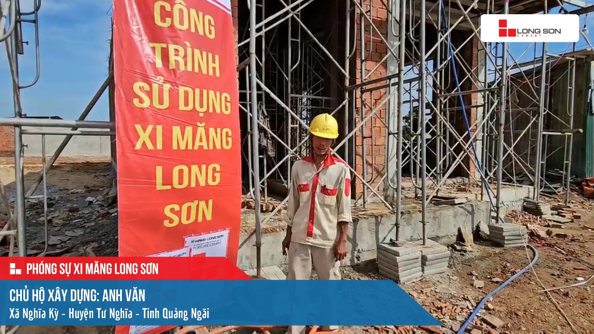 Công trình sử dụng Xi măng Long Sơn tại Quảng Ngãi 09.11.2023