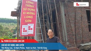 Công trình sử dụng Xi măng Long Sơn tại Bắc Giang 09.11.2023