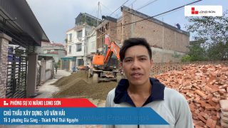 Công trình sử dụng Xi măng Long Sơn tại Thái Nguyên 09.11.2023