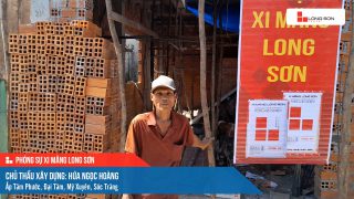 Công trình sử dụng Xi măng Long Sơn tại Sóc Trăng 13.11.2023