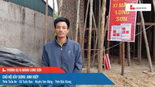 Công trình sử dụng Xi măng Long Sơn tại Bắc Giang 14.11.2023