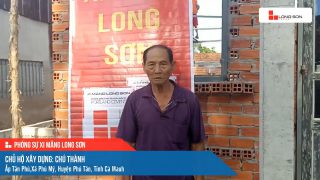 Công trình sử dụng Xi măng Long Sơn tại Cà Mau 15.11.2023