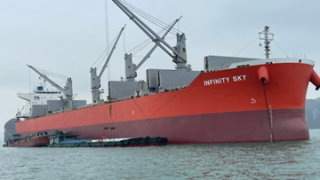 Tiếp tục những tàu xuất khẩu Xi măng Long Sơn sang thị trường Hàn Quốc, Malaysia, El Salvador, Honduras