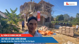 Công trình sử dụng Xi măng Long Sơn tại Thái Nguyên 18.11.2023