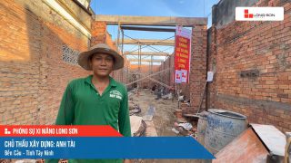 Công trình sử dụng Xi măng Long Sơn tại Tây Ninh 04.12.2023