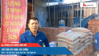 Công trình sử dụng Xi măng Long Sơn tại Nghệ An 14.12.2023
