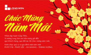 Công ty xi măng Long Sơn chúc mừng Tết Nguyên đán Giáp Thìn năm 2024